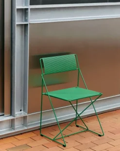 HAY X-Line chair, leek green
