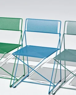 HAY X-Line chair, powder blue