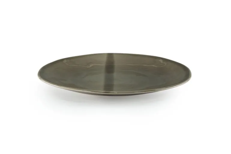Heirol Smooth plate, 23 cm, olive