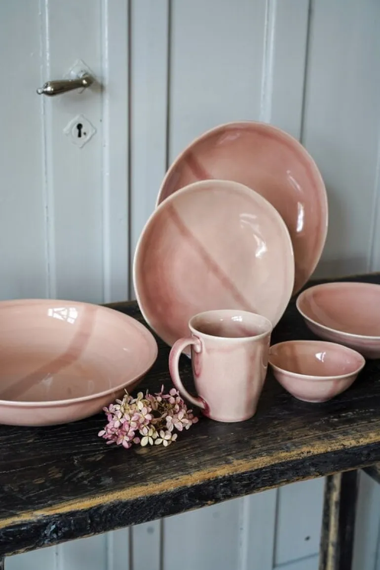 Heirol Smooth plate, 23 cm, rose