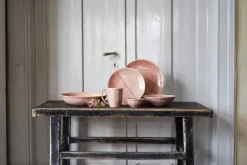 Heirol Smooth plate, 23 cm, rose