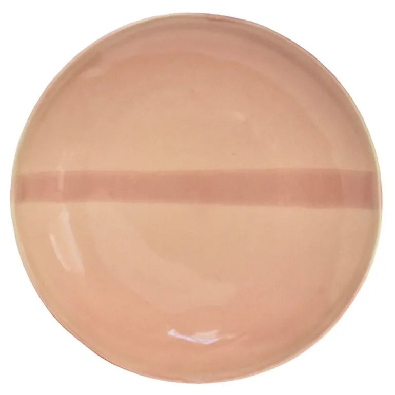 Heirol Smooth plate, 28 cm, rose