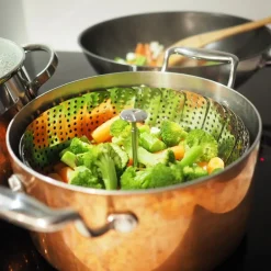 Heirol Steely steamer, 18-28 cm