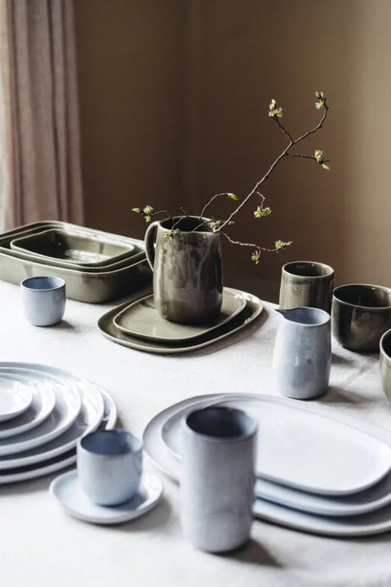 Heirol Svelte plate, 30 cm, olive