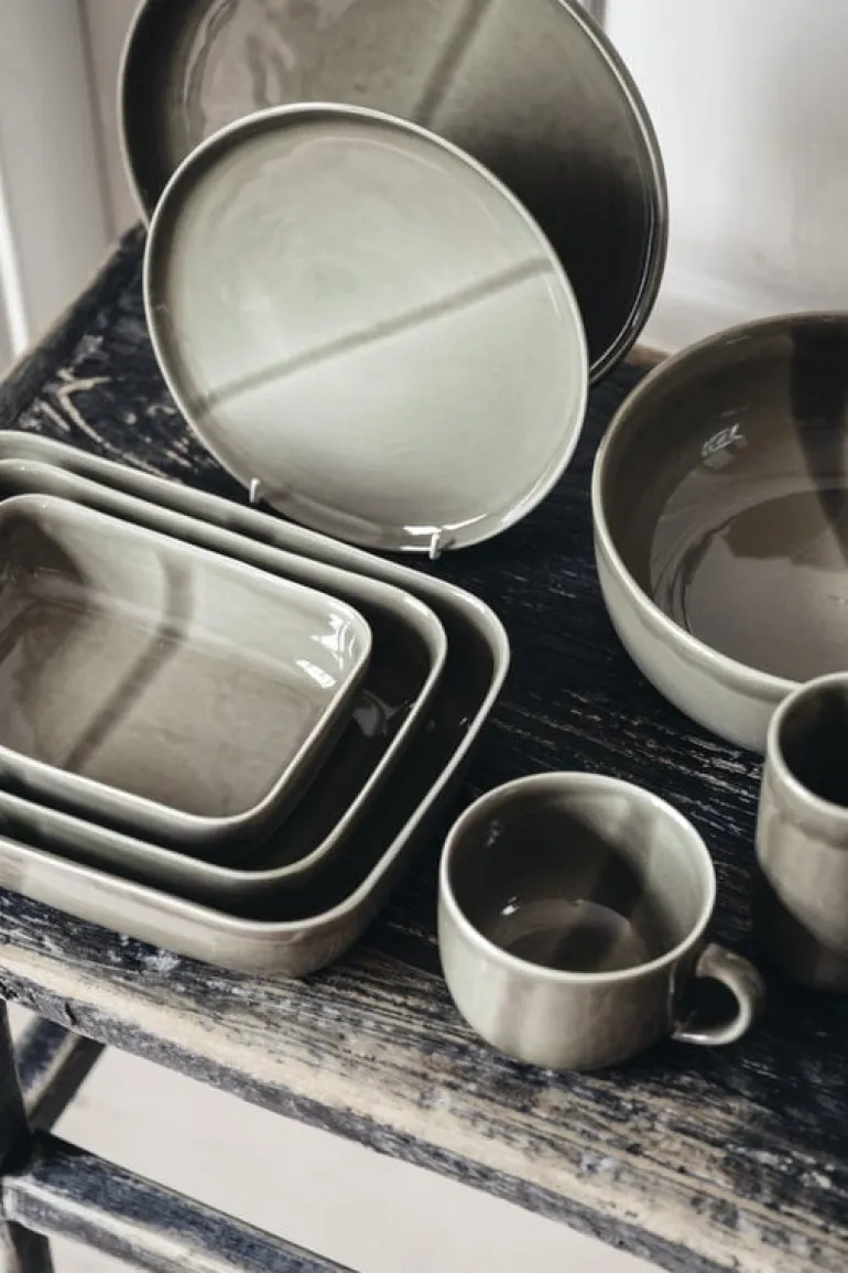 Heirol Svelte plate, 22 cm, olive