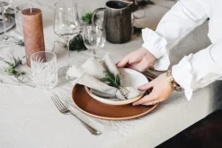 Heirol Svelte plate, 27 cm, terracotta