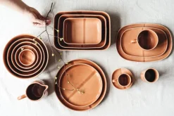 Heirol Svelte plate, 27 cm, terracotta