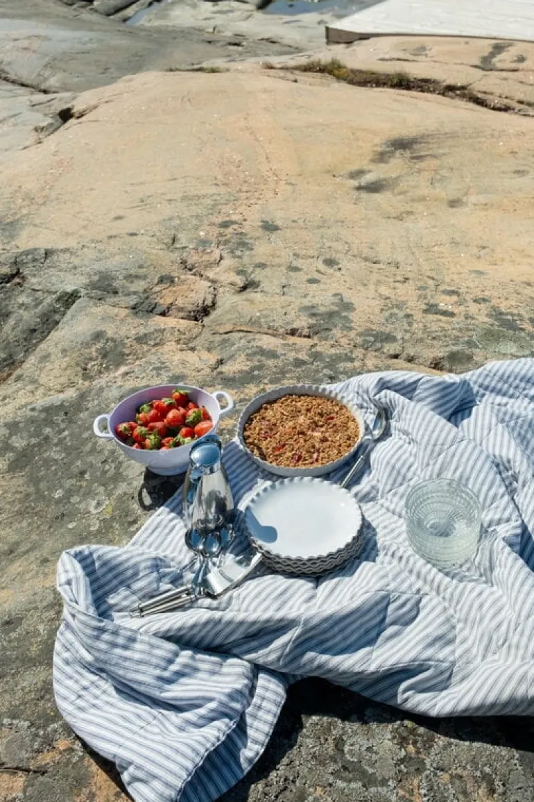 Heirol Twist pie dish, 29 cm, stone