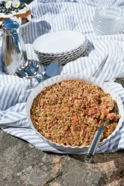 Heirol Twist plate, 23 cm, stone