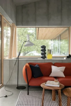 Hem Alle coffee table, medium, walnut