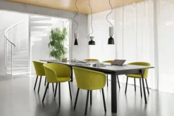 Hem Alle  conference table, 250 x 120 cm, black