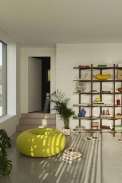 Hem Boa pouf, sulfur yellow