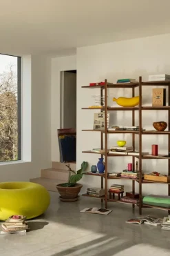 Hem Boa pouf, sulfur yellow