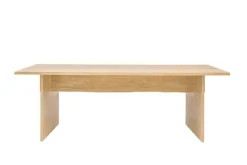 Hem Bookmatch table, 220 x 90 cm, oak