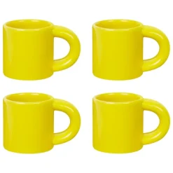 Hem Bronto espresso cup, 4 pcs, yellow