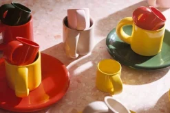 Hem Bronto espresso cup, 4 pcs, yellow