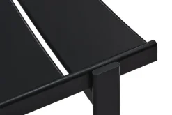 Hem Bullnose chair, black