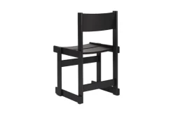 Hem Bullnose chair, black