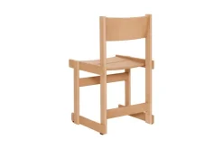 Hem Bullnose chair, natural beech