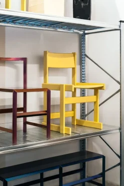 Hem Bullnose chair, yellow