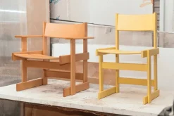 Hem Bullnose chair, yellow