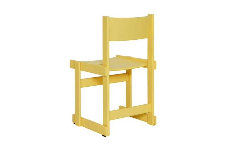 Hem Bullnose chair, yellow