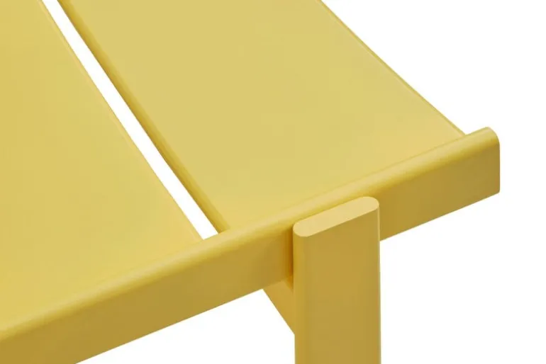 Hem Bullnose chair, yellow