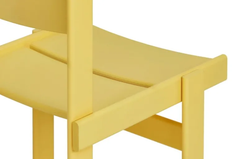 Hem Bullnose chair, yellow