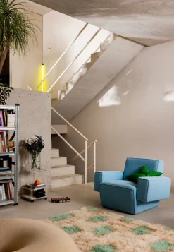 Hem Crepe cushion, 50 x 50 cm, pine