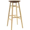 Hem Drifted bar stool, 75 cm, dark cork - oak