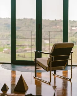 Hem Experiment lounge chair 502, black - light beige