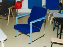 Hem Experiment lounge chair 502, blue - ultramarine