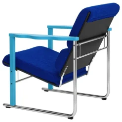 Hem Experiment lounge chair 502, blue - ultramarine