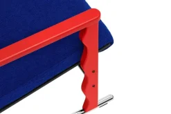 Hem Experiment lounge chair 503, red - ultramarine
