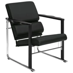 Hem Experiment lounge chair 502, black - black leather