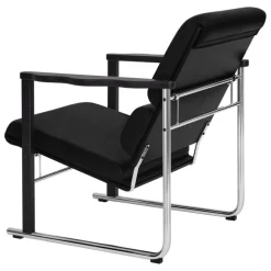 Hem Experiment lounge chair 502, black - black leather