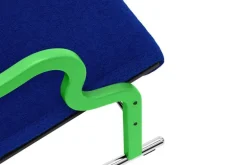 Hem Experiment lounge chair 501, green - ultramarine