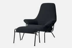 Hem Hai ottoman, charcoal