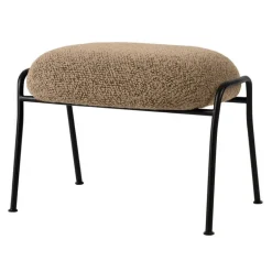 Hem Hai ottoman, sawdust boucle