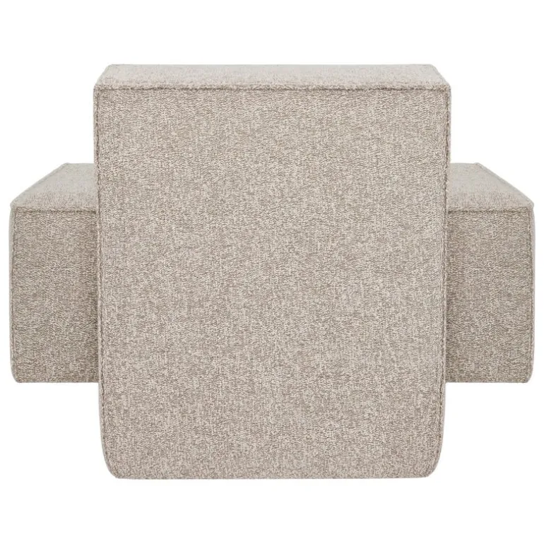 Hem Hunk lounge chair with armrests, Tiree Swan