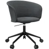 Hem Kendo swivel chair w/ castors, graphite - black