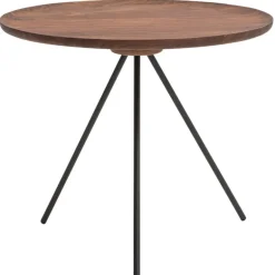 Hem Key coffee table, walnut - black