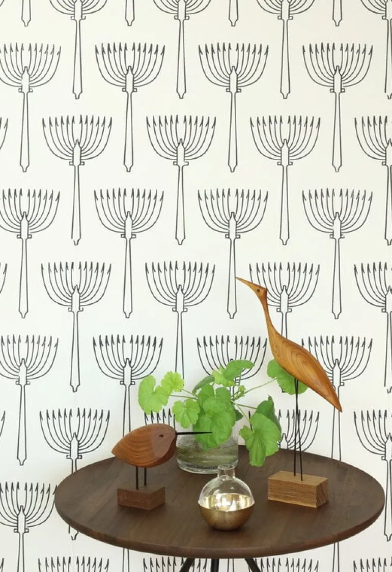 Hem Key coffee table, walnut - black