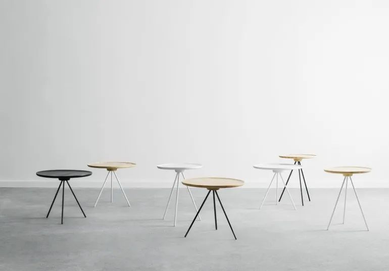 Hem Key coffee table, white