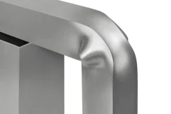 Hem Knuckle table lamp, brushed aluminum