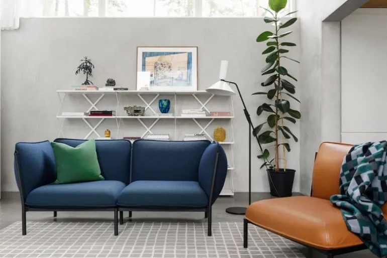 Hem Kumo 2-seater sofa with armrests, Mare