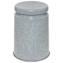 Hem Last stool, grey - lime splatter