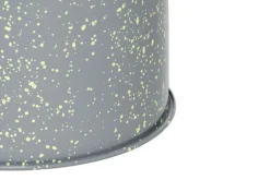 Hem Last stool, grey - lime splatter