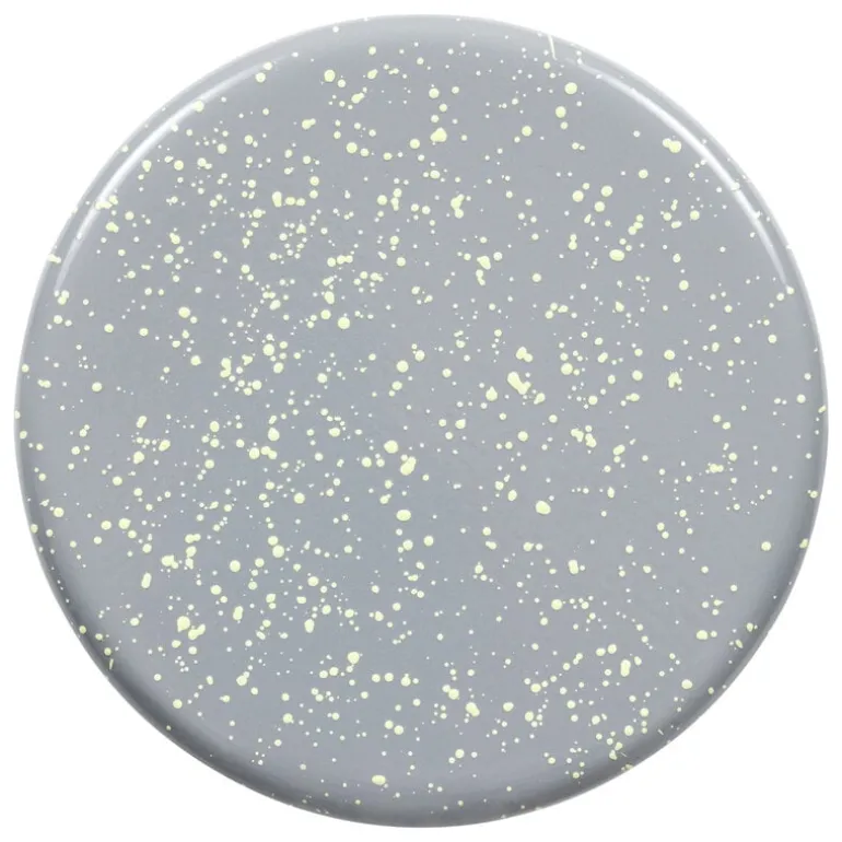 Hem Last stool, grey - lime splatter