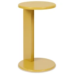 Hem Lolly side table, ochre yellow